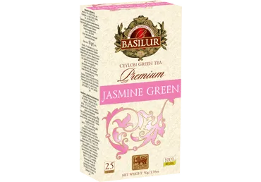 Zaļā tēja BASILUR Premium Collection Jasmine 25x2g