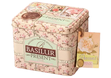 Zaļā tēja BASILUR Present  Pink 100g