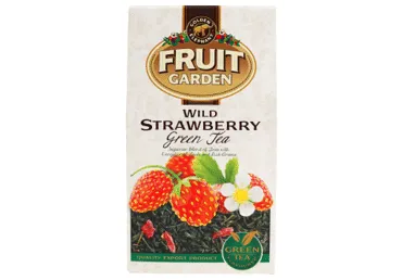 Zaļā tēja MOŽUMS Fruit Garden Meža  Zemeņu, beramā, 80 g