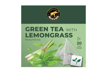Tēja Možums Zaļā ar citronzāli 20*2g
