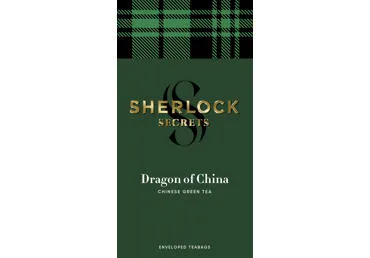 Zaļā tēja SHERLOCK SECRETS Dragon of China 22x1.8g