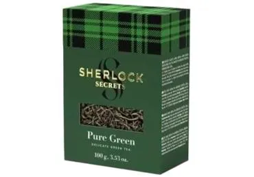 Zaļā tēja SHERLOCK SECRETS Pure 100g