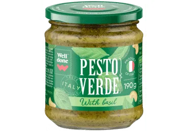 Zaļais pesto WELL DONE 190g