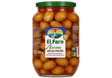Zaļās olīvas Mojo Picon EL FARO 850ml