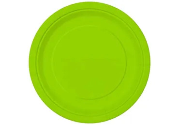 Zaļi papīra šķīvji ILAJA 10gab.23cm