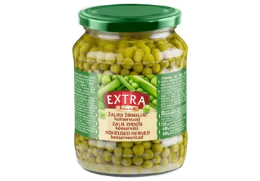 Zaļie zirnīši EXTRA LINE 700g
