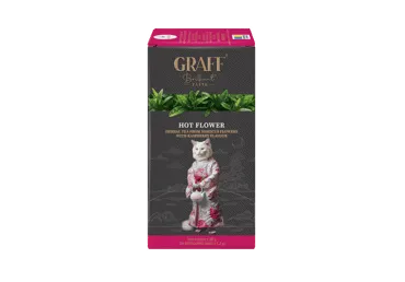 Zāļu tēja GRAFF Hot Flower 20x1,5g