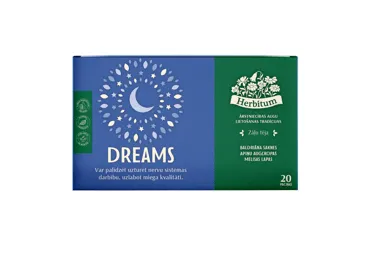 Zāļu tēja HERBITUM Dreams 20x1,5g