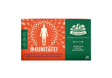 Zāļu tēja HERBITUM Immunity 20x2g
