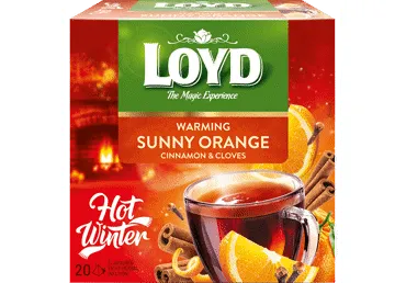 Zāļu tēja LOYD ar pikantu apelsīnu 20x2g