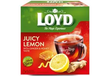 Zāļu tēja LOYD Warming ar citronu 50x2g