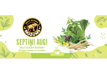 Zāļu tēja MOŽUMS Septiņi augi 20x1.5g