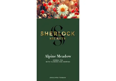 Zāļu tēja SHERLOCK SECRETS Alpine Meadow 22x1.5g