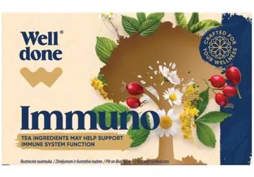 Zāļu tēja WELL DONE Immuno 20x1,5g