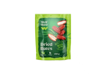 Žāvētas dateles bez kauliņiem WELL DONE 200g