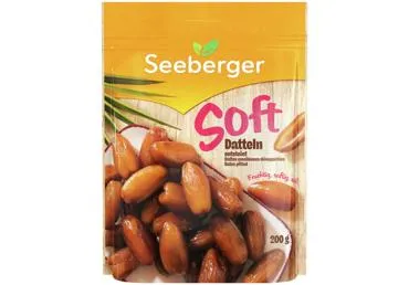 Žāvētas dateles Seeberger bez kauliņiem 200g