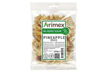Žāvētu ananasu gabaliņi ARIMEX 100g
