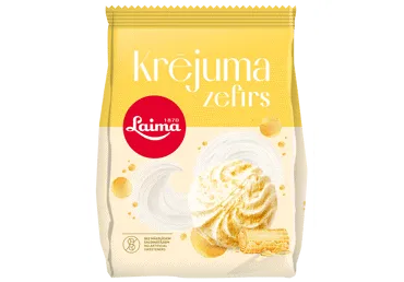 Zefīrs LAIMA krējuma 200g