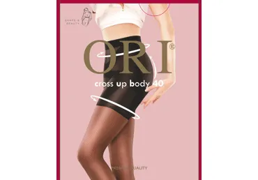 Zeķbikses ORI Cross up body 40 antracite 5