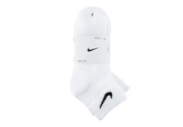 Zeķes NIKE Quarter 34-38 3pāri baltas