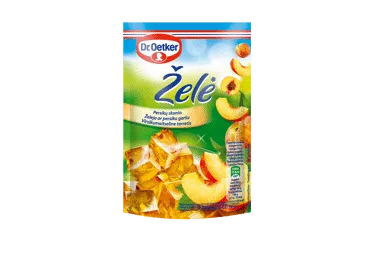 Želeja Dr Oetker ar persiku garšu 72g