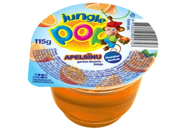 Želeja JUNGLE POP apelsīnu 115g