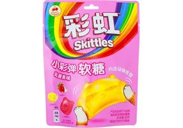 Želejas konfektes ar augļu garšu SKITTLES 50g