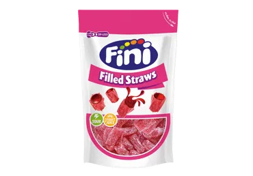 Želejas konfektes FINI Filled Straws 165g