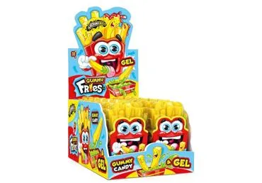 Želejas konfektes Gummy Fries JOHNY BEE 45g