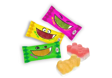 Želejas konfektes Jelly bears Smile sver.