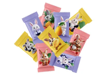 Želejas konfektes Jellyssimo Bunnies PERGALE sver.