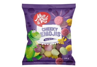 Želejas konfektes MIO&RIO Emoji 200g