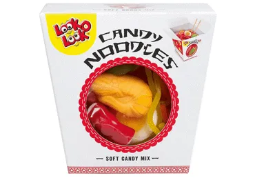 Želejas konfektes Noodles LOOK-O-LOOK 110g