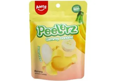 Želejas konfektes Peelerz AMOS banānu 65g