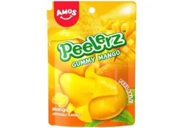 Želejas konfektes Peelerz AMOS mango 65g