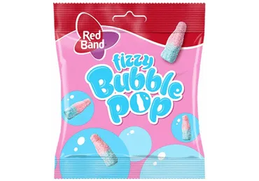Želejas konfektes RED BAND Bubble Pop 100g
