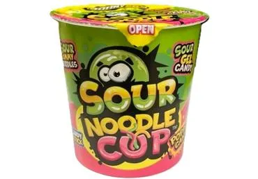 Želejas konfektes Sour Noodle JOHNY BEE 65g