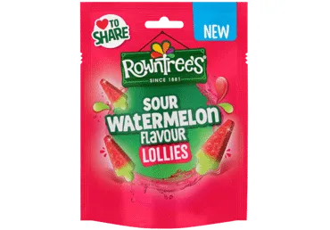 Želejas konfektes Sour Watermelon ROWNTREES 130g
