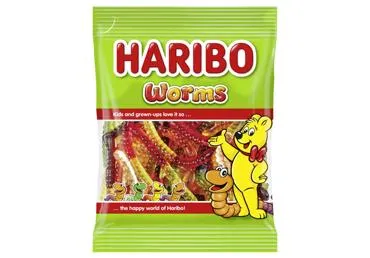 Želejas konfektes tārpiņi HARIBO 175g