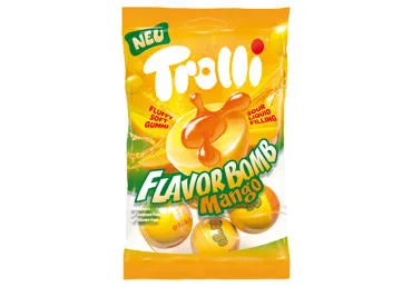 Želejkonfektes mango Bomb TROLLI 75g