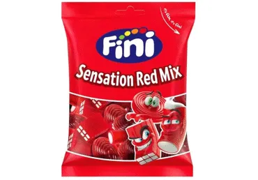 Konfektes Fini želejas Red mix 90g