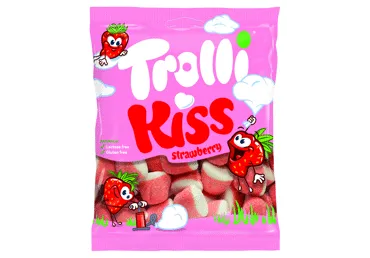 Želejkonfektes TROLLI Kiss 100g