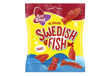 Želejkonfektes zivis RED BAND 100g