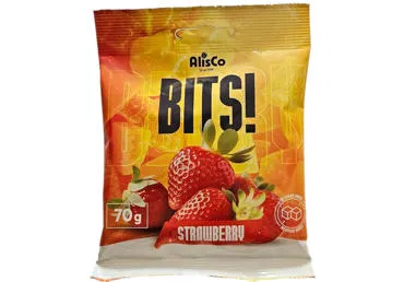 Zemeņu našķis BITS!, 70g
