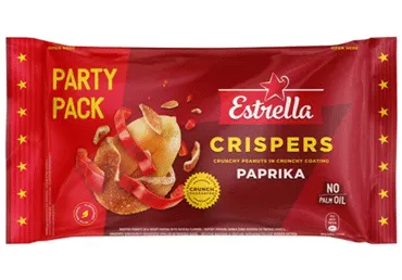 Zemesrieksti ESTRELLA grauzdēti ar papriku 260g