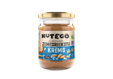 Zemesriekstu sviests NUTEGO krēmīgais, 250g