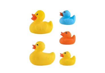 Zīdaiņu vannas rotaļlietas FOXTER 5gab.