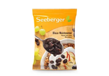 Zilās rozīnes SEEBERGER 200g