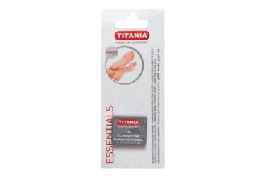 Žiletes varžacu noņemšanai TITANIA 10gb.