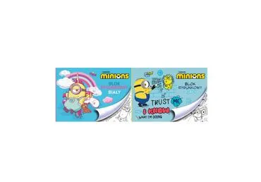 Zīmēšanas albums MINIONS A4 20 lapas